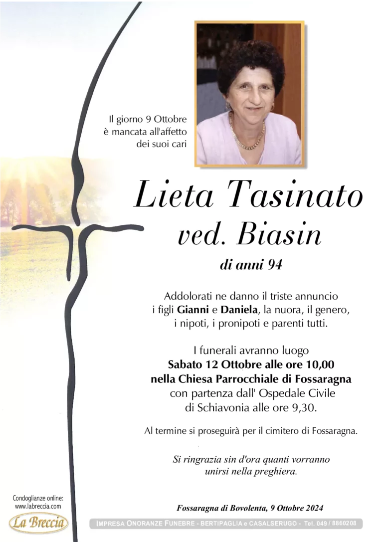 Lieta Tasinato